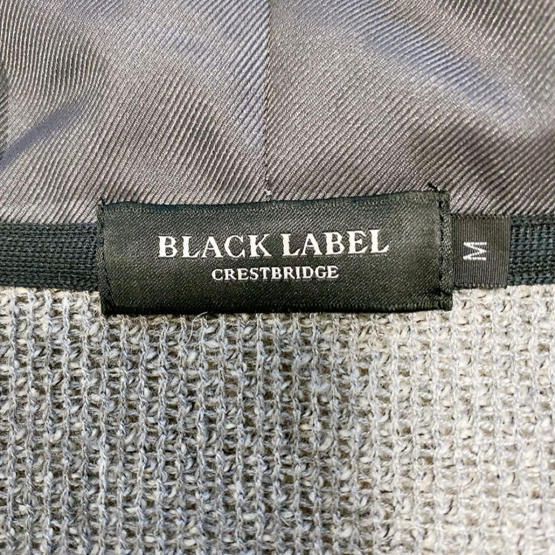 【美品】ブラックレーベルクレストブリッジ ジップパーカー チェック 春アウター