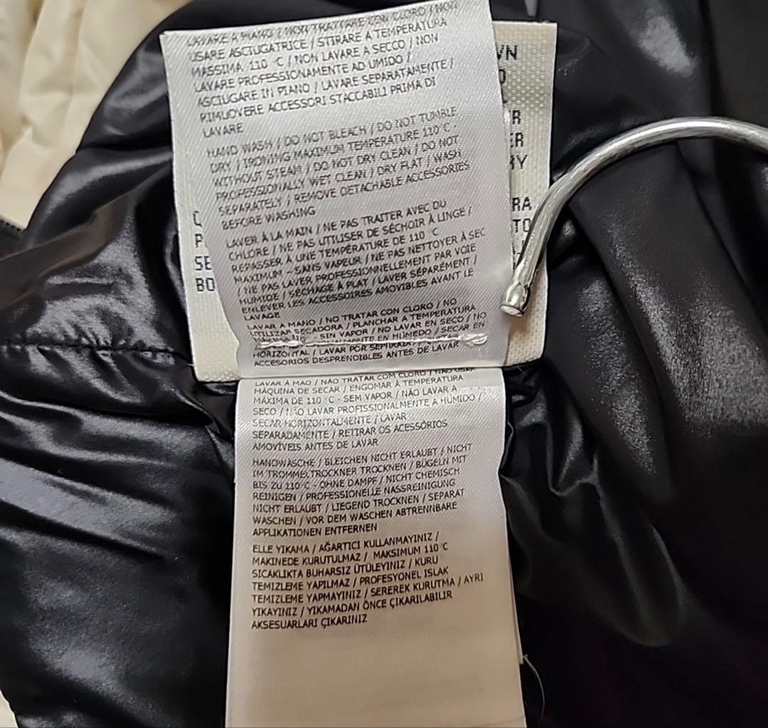 【MONCLERモンクレール】リアルファーダウンジャケット