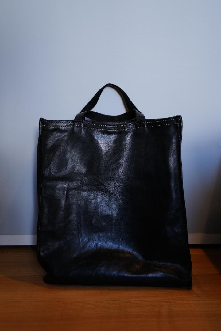 GUIDI ソフトホースレザートートバッグ