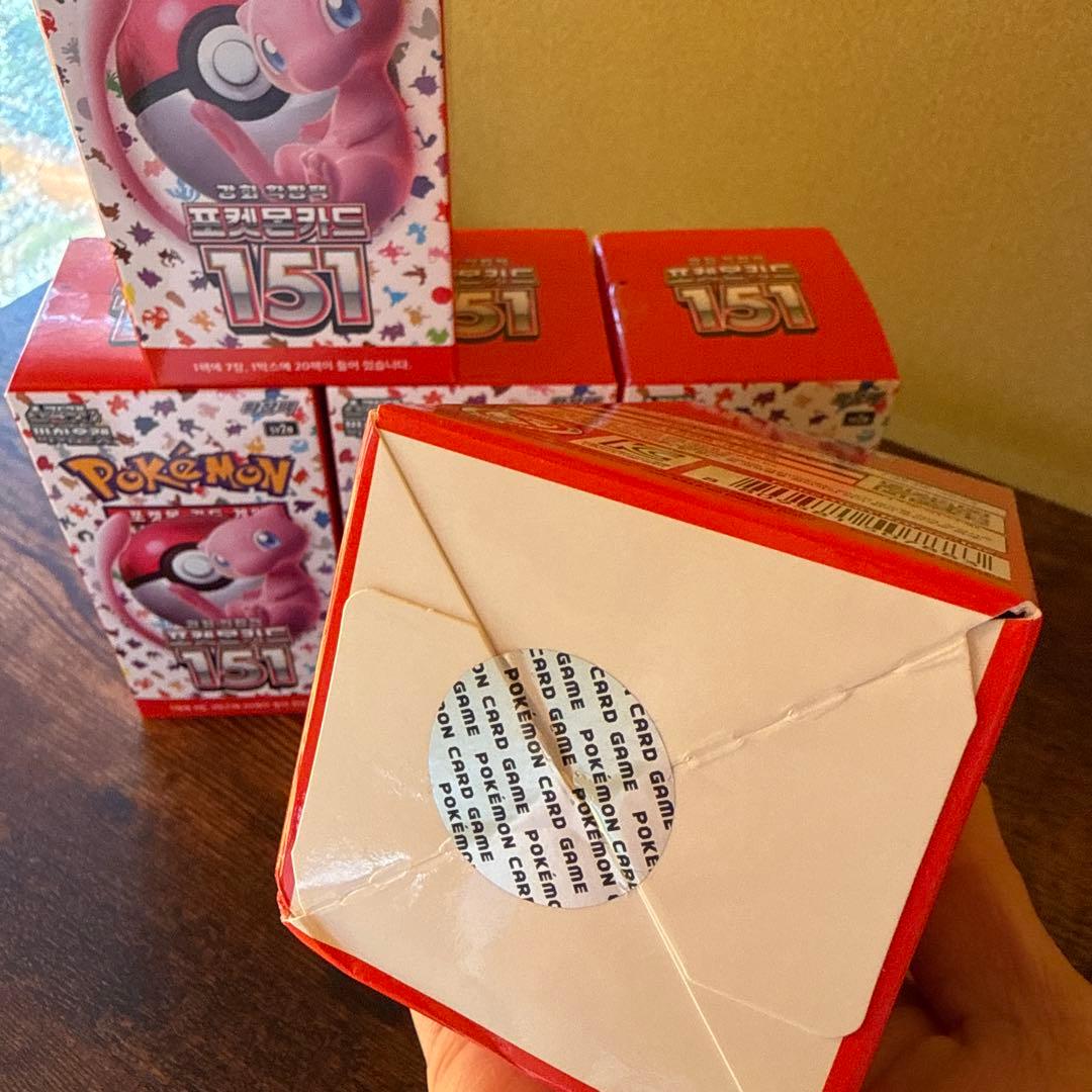 ポケモンカードゲーム 151 5BOX 未開封