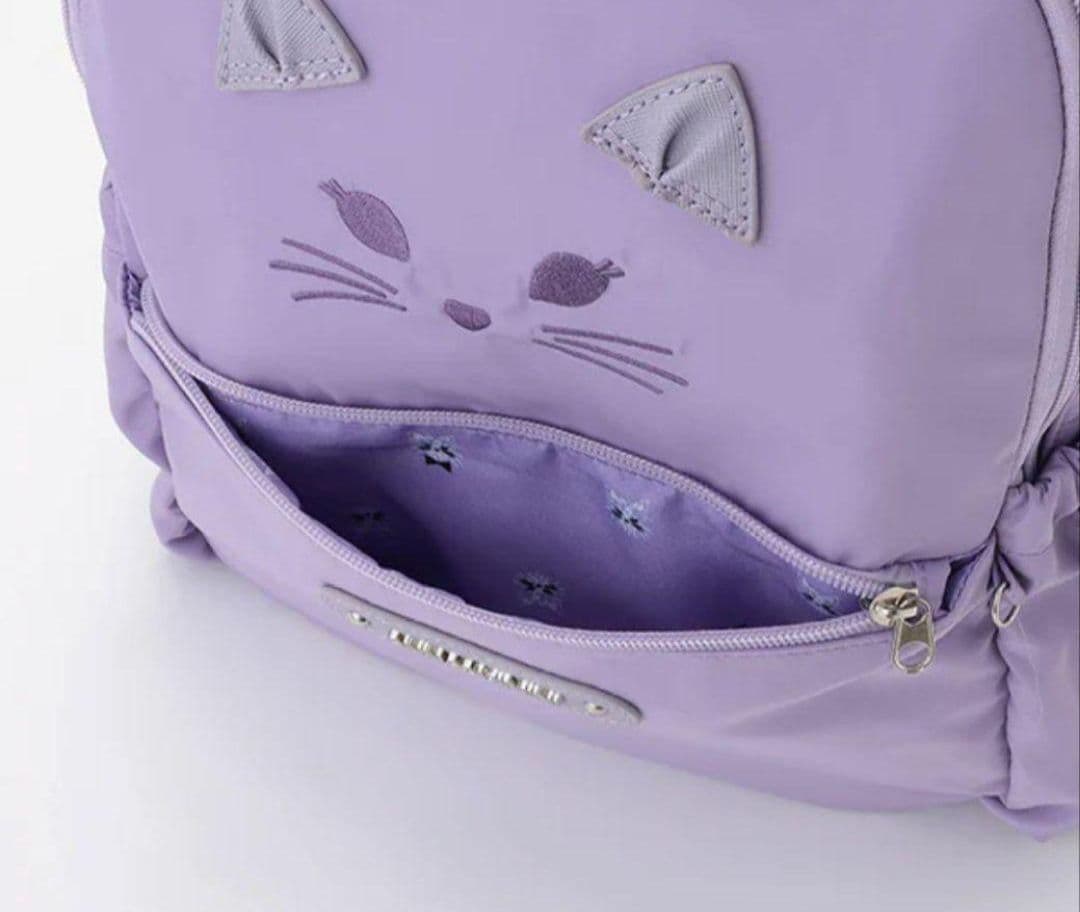 【新品未使用・タグ付き】アナスイミニ ファーしっぽ付きねこリュック　16L