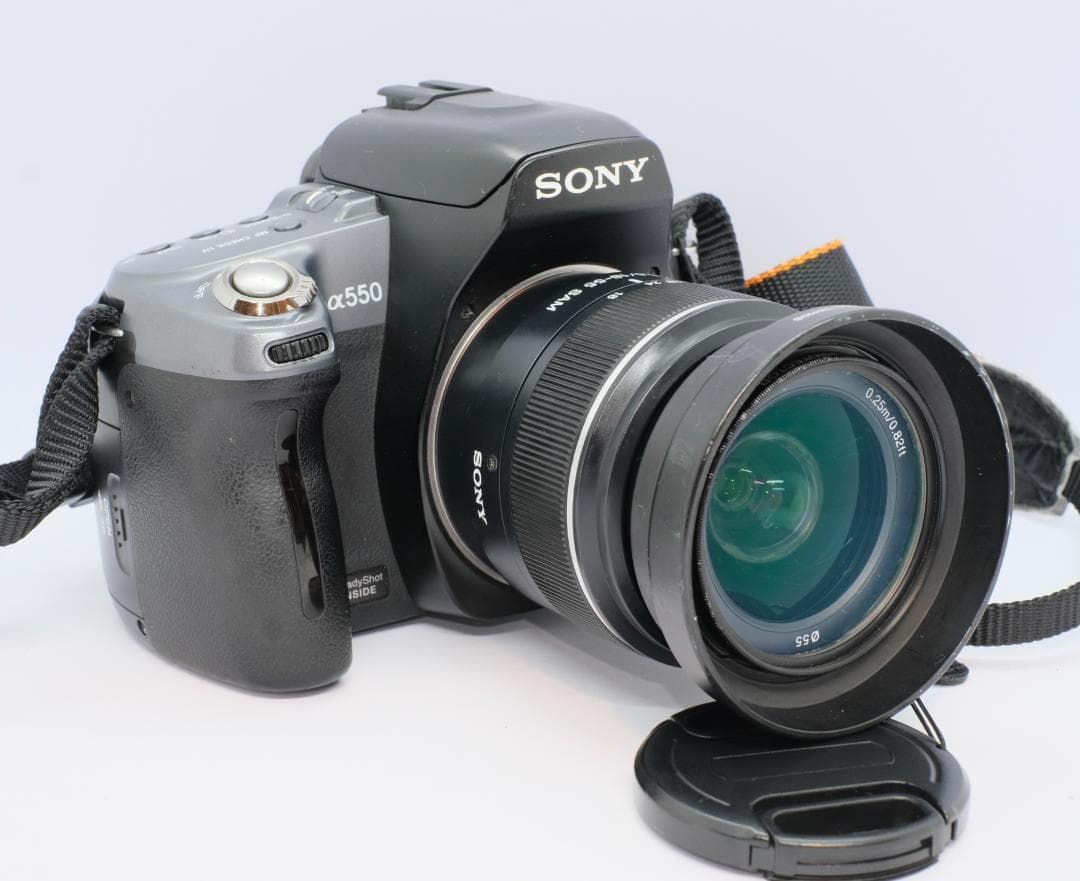 ❤️初心者オススメ　SONY α550 ダブルズームレンズキット　掃除セット付き