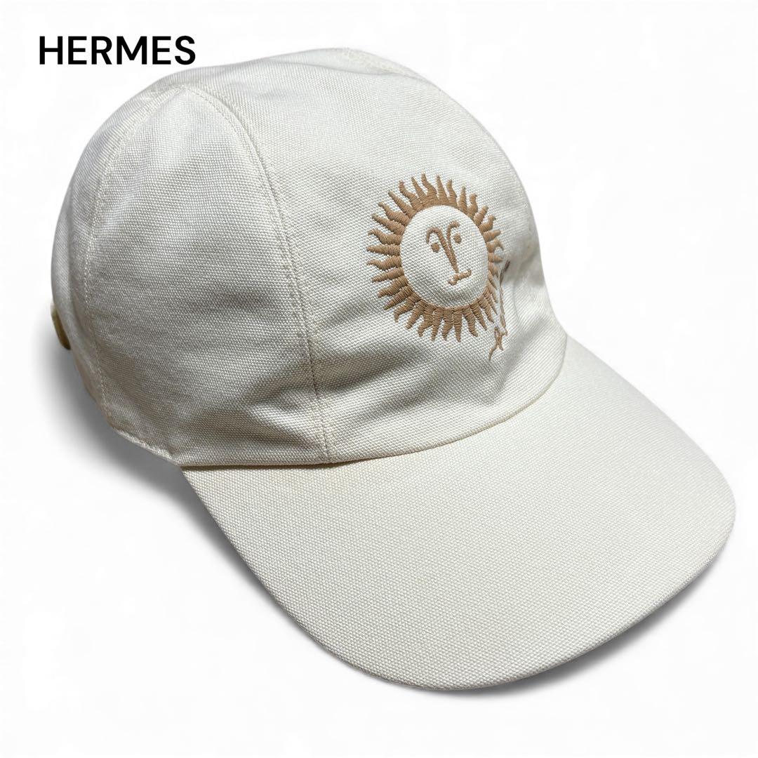 HERMES エルメス セリエ デイビス サンシャイン キャップ 58