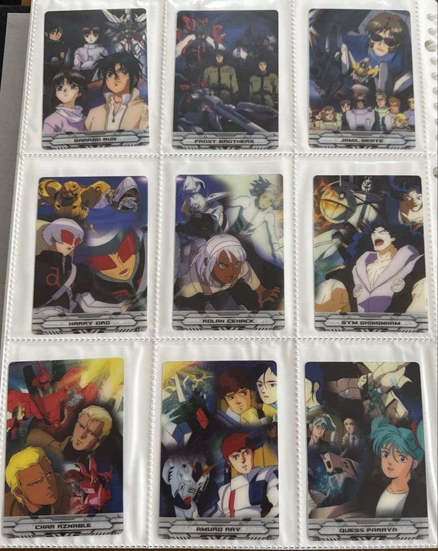 １月特価　森永　ガンダム　ウェファーチョコ　ガンダム総集編EX 全54種　コンプ