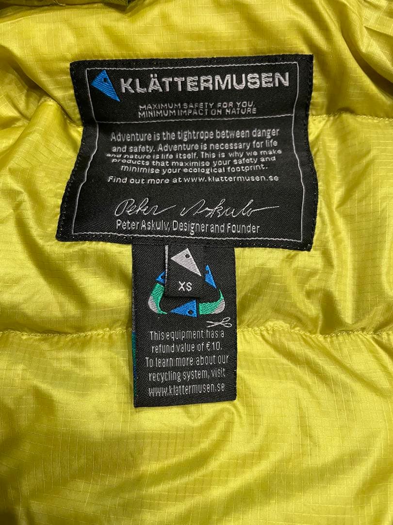 KLATTERMUSEN クレッタルムーセン　アトレ　XSサイズ