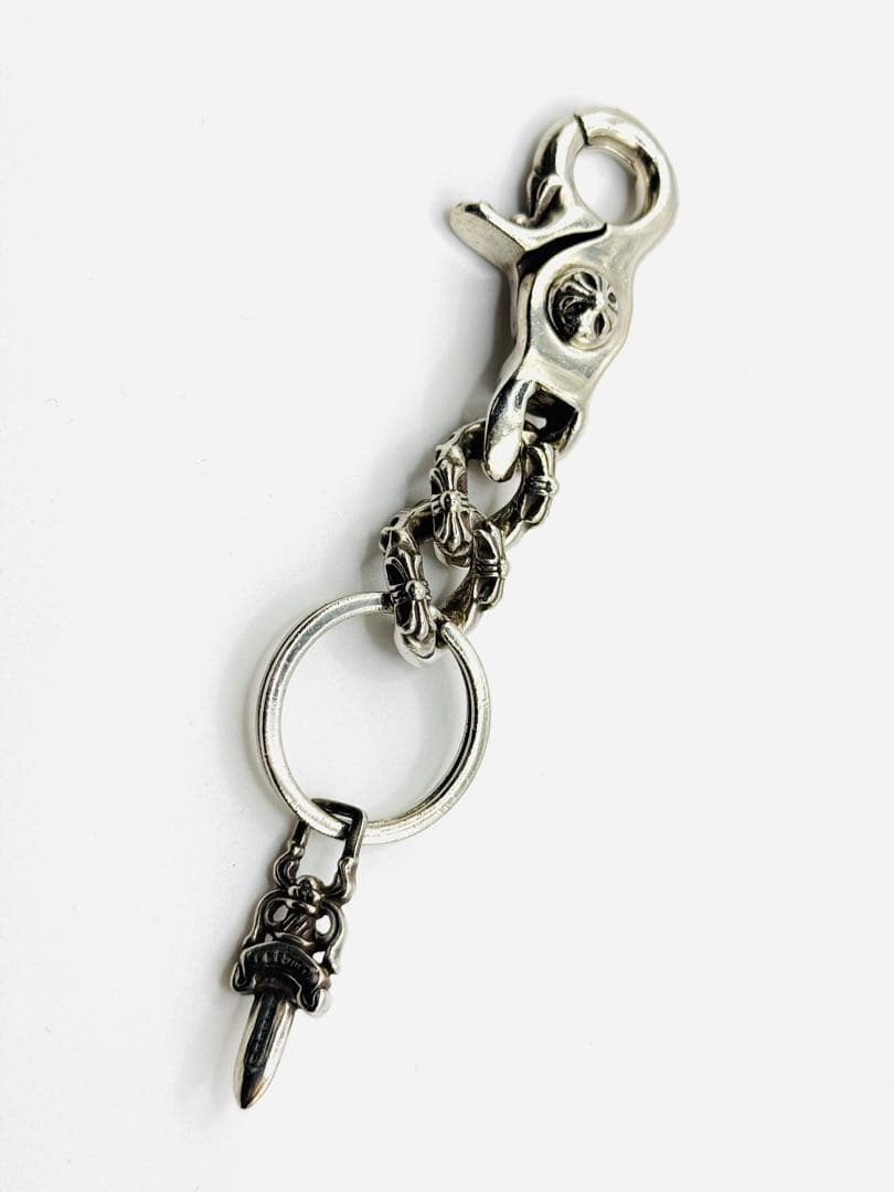 希少 【CHROME HEARTS クロムハーツ】ショート キーチェーン シ
