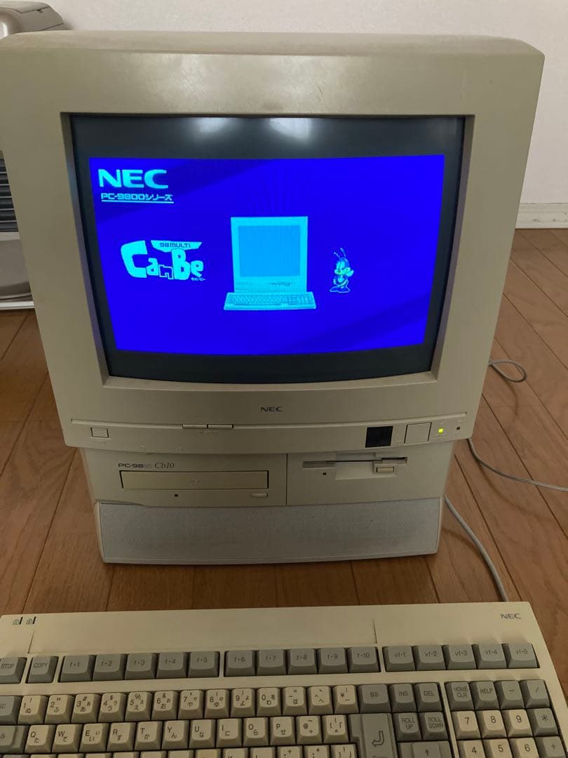 希少！PC-9821 Cb10 CPUアップグレード済 Win98 LANあり