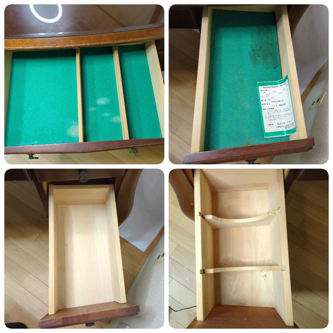 maruni ベルサイユ ドレッサー 　猫脚 （椅子別売り）