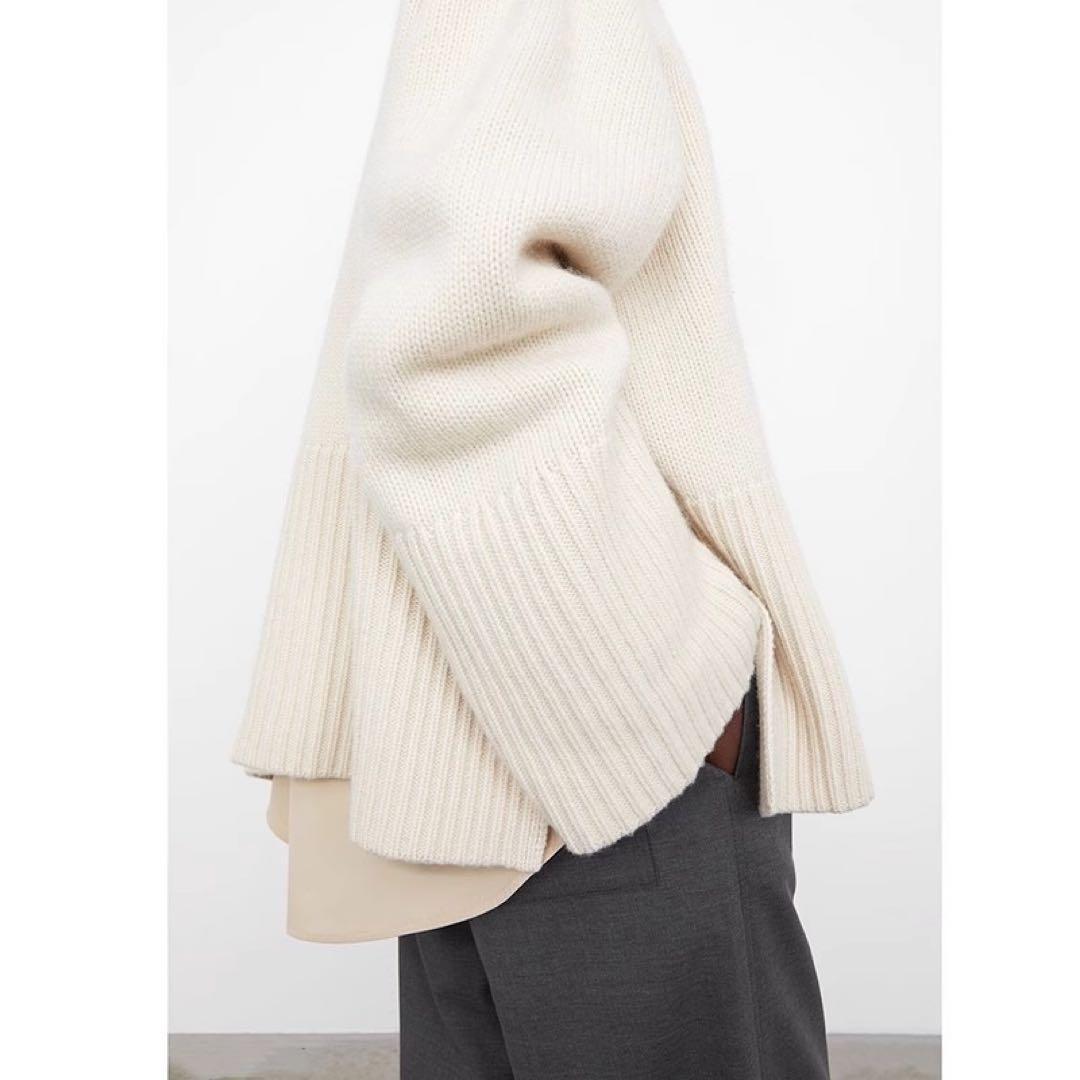 TOTEME カシミヤ混　タートルニット　オーバーサイズ　新品　タグ付