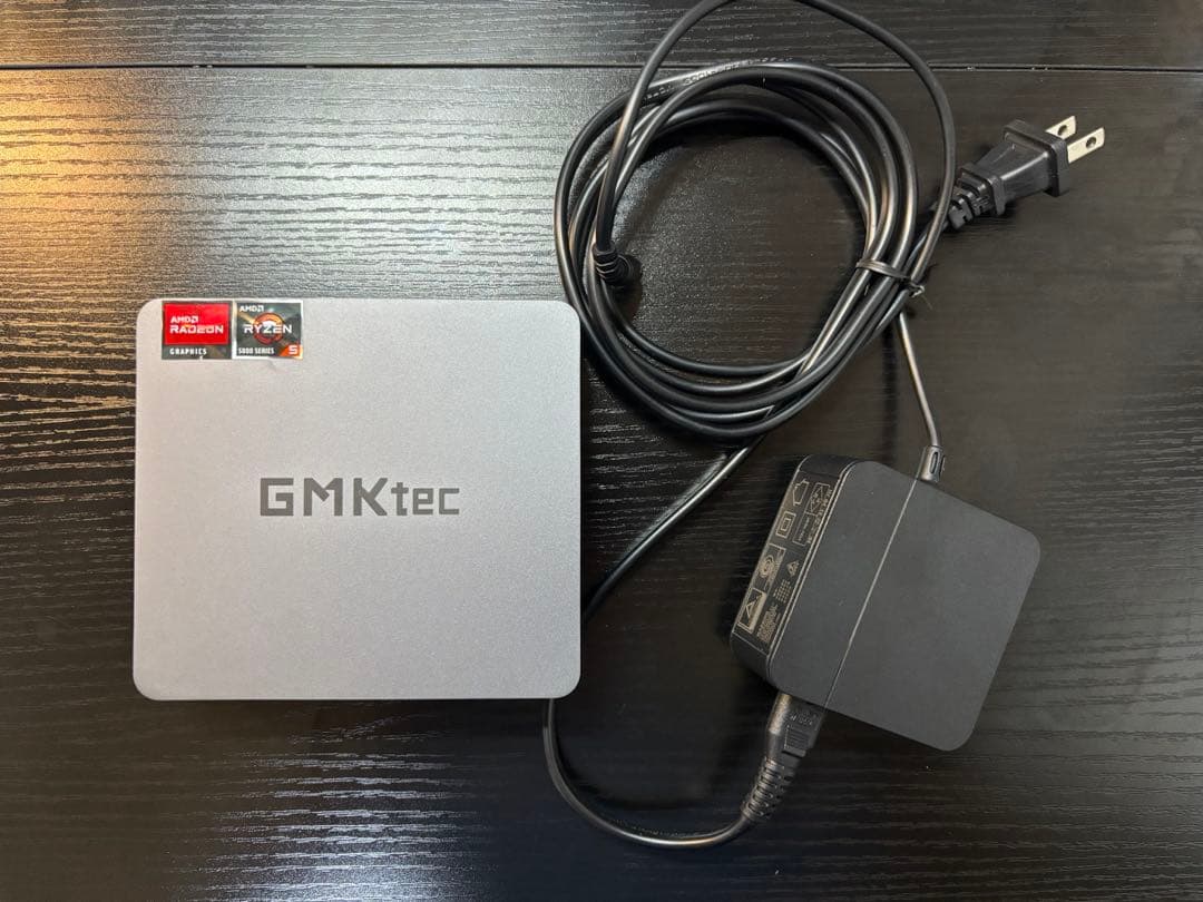 極美品 GMKtec ミニPC Ryzen5 16GB 512GB