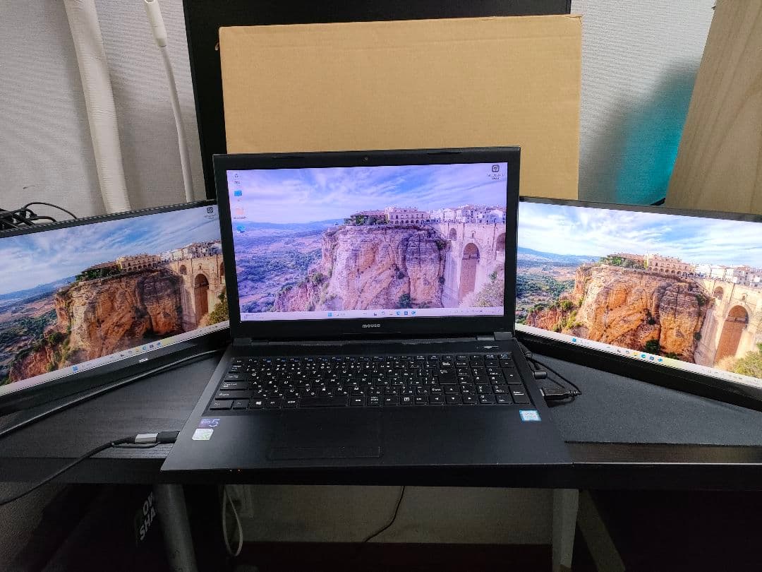 ROADOM 14インチ デュアルポータブルモニター