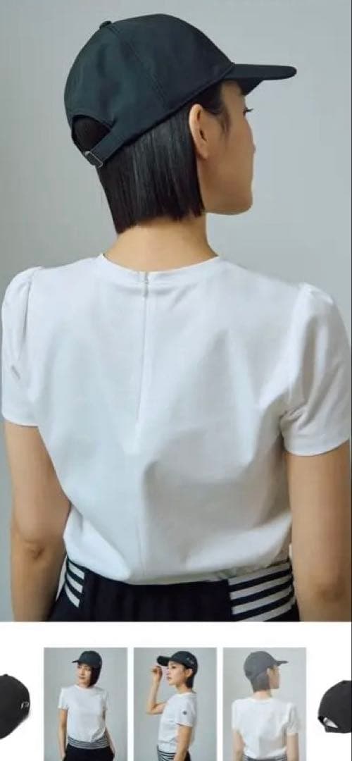 ●Lilac●ボーダーズアットバルコニー　レディース　ブラックキャップ