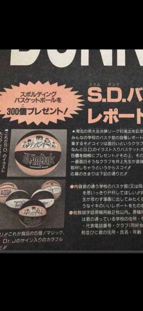 Slam Dunk スラムダンク バスケットボール