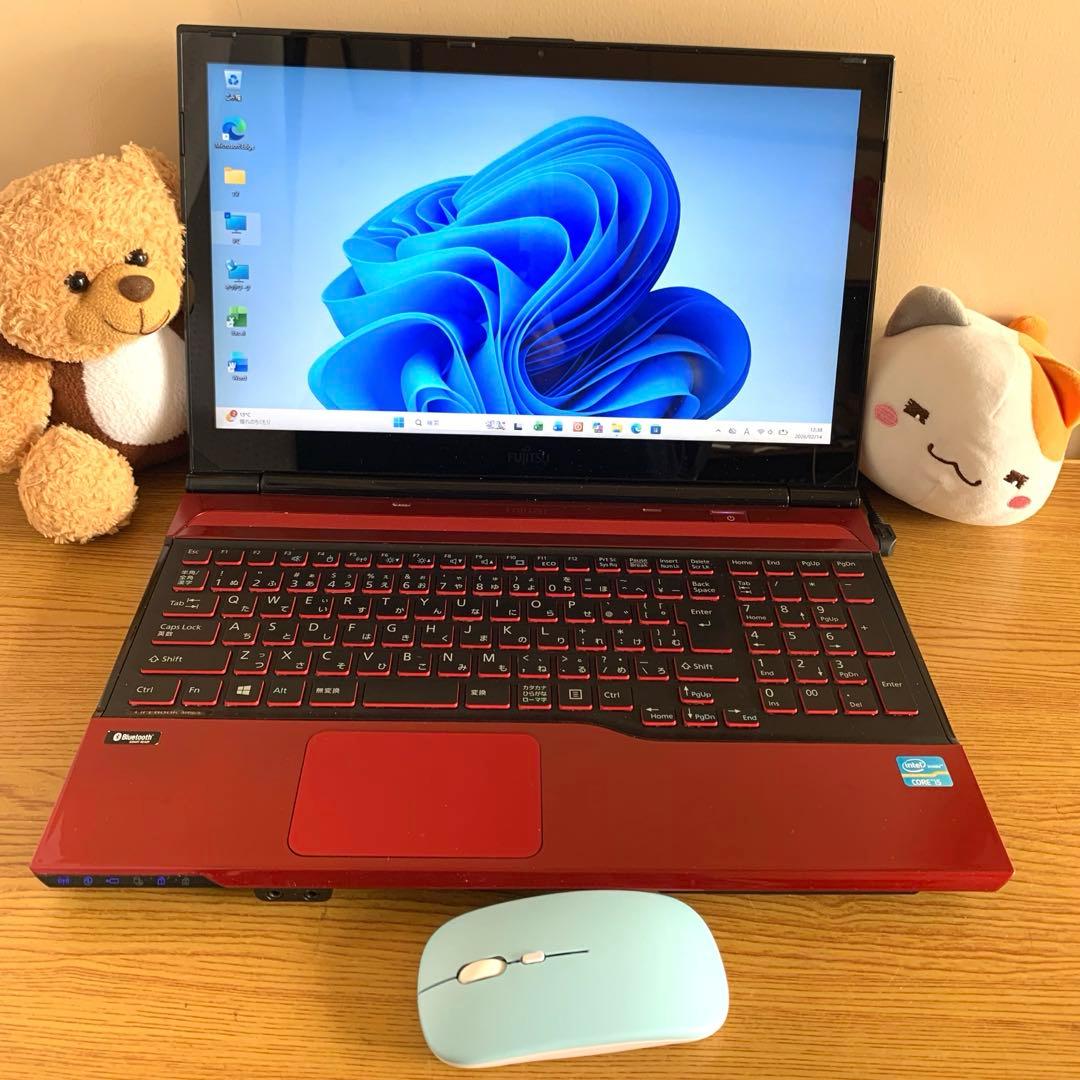 富士通タッチパネルi5/8/8/SSD275GB office2024