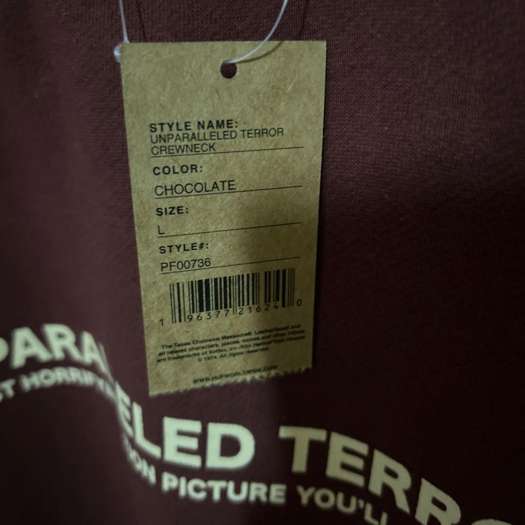 新品 未使用 HUF × テキサス・チェーンソー・MOVIE スウェット 映画