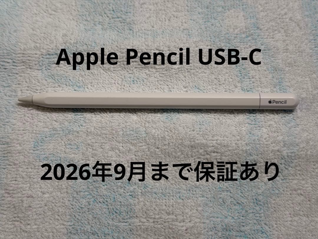 Apple Pencil USB-C 美品 限定保証あり 動作確認済み