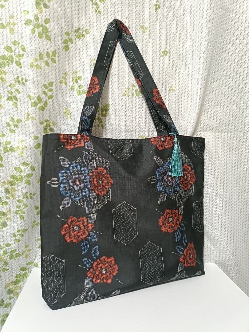 専用です♦村山大島紬３点④♦スカート＆スカーフ＆スマホショルダー♦+トートバック