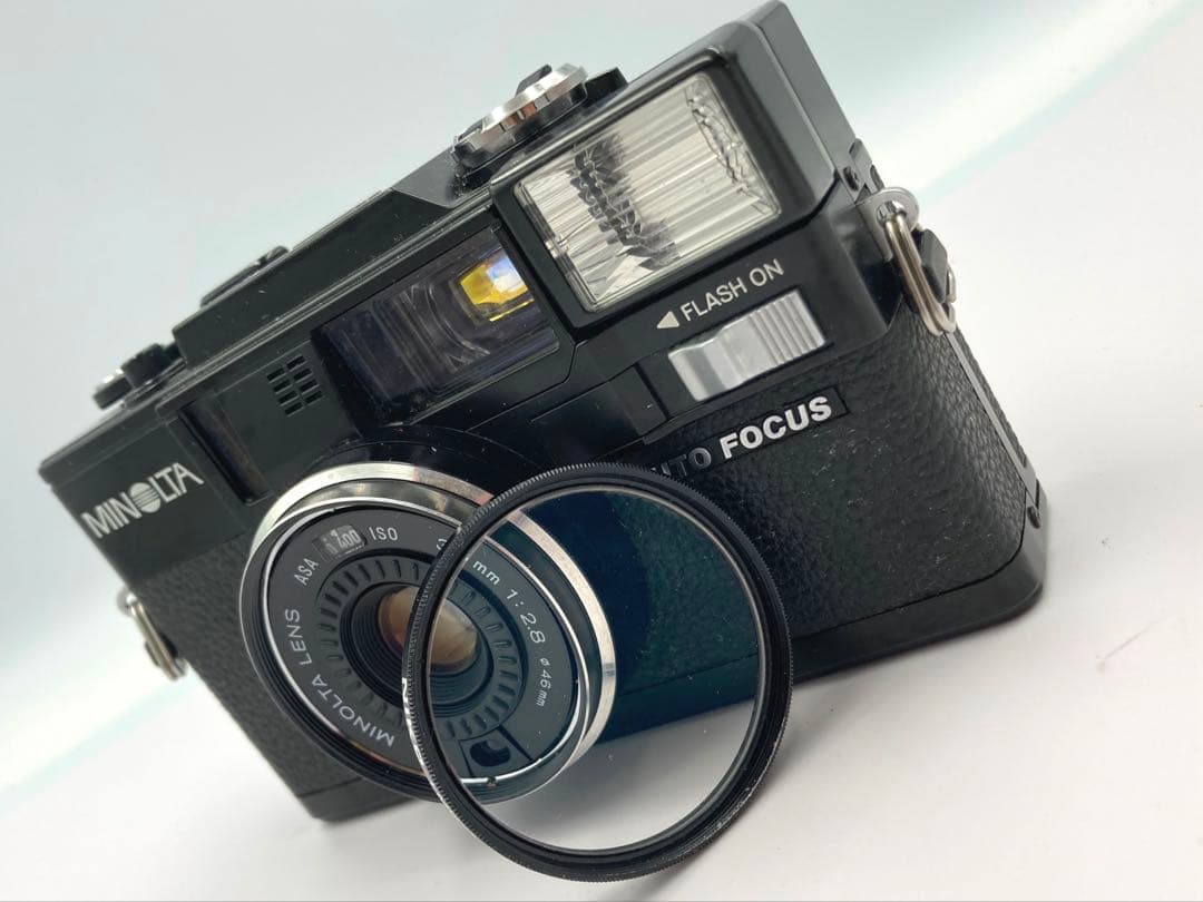 【完動品】MINOLTA Hi-matic AF2-M フィルムカメラ 動作確認