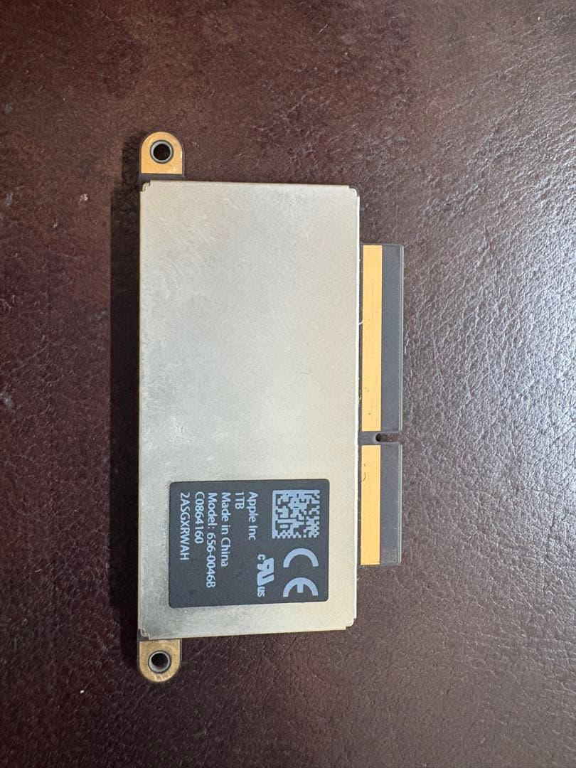 （希少）純正品MacbookPro A1708用 SSD 1TB