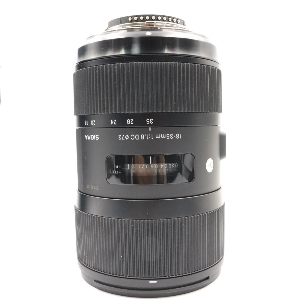 Sigma 18-35mm F1.8 DCレンズ Nikon DC HSM