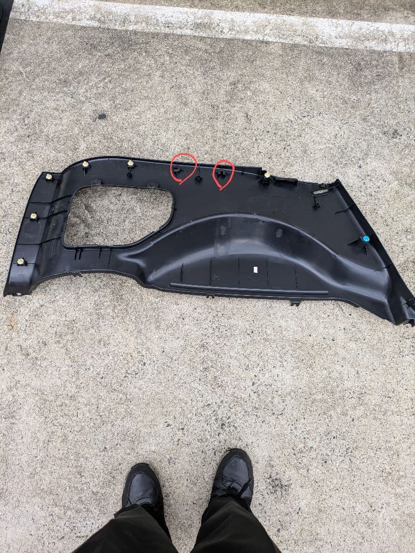 プロボックス　サクシード　インナーメッシュパネル　左右セット　無塗装品