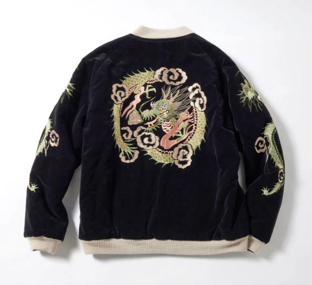 別珍　スカジャン　テーラー　東洋　GOLD 15551 港商　ゴールド　別珍