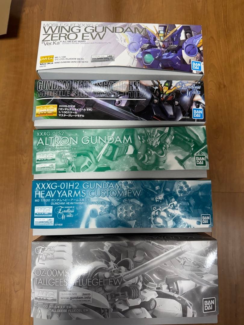 螢*國様 ガンプラ MG ガンダムW EWセット　ヘビーアームズ　アルトロンガン