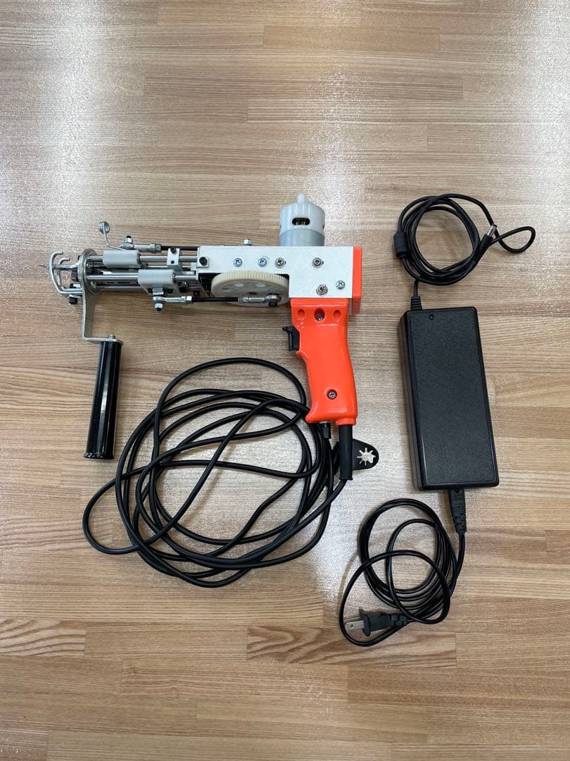 タフティングガン カットパイル オレンジ