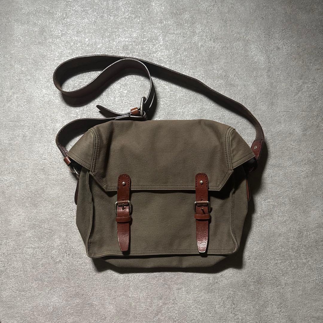 DRIES VAN NOTEN ショルダーバッグ カーキ ブラウン