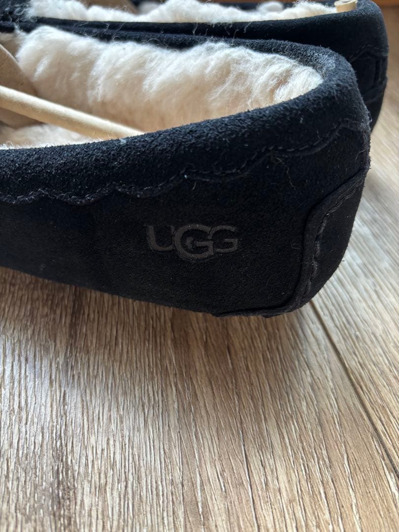 即日発送♡UGG モカシン　スカラップ　アンスレー　黒