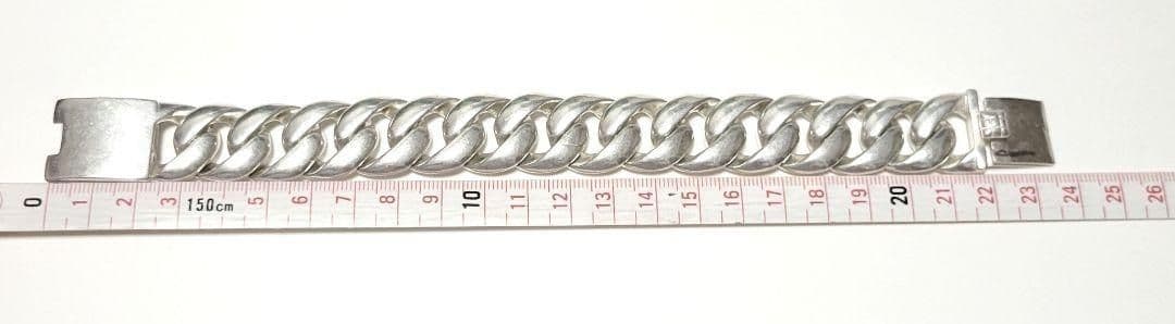 ブレスレット　Silver925　シルバー925　太め　メンズ