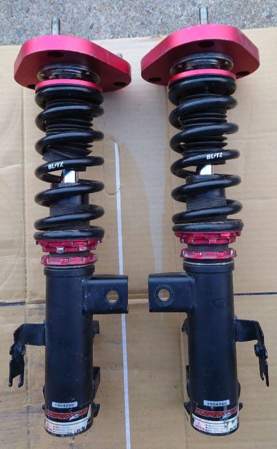 20アルファード車高調　BLITZフロント2本