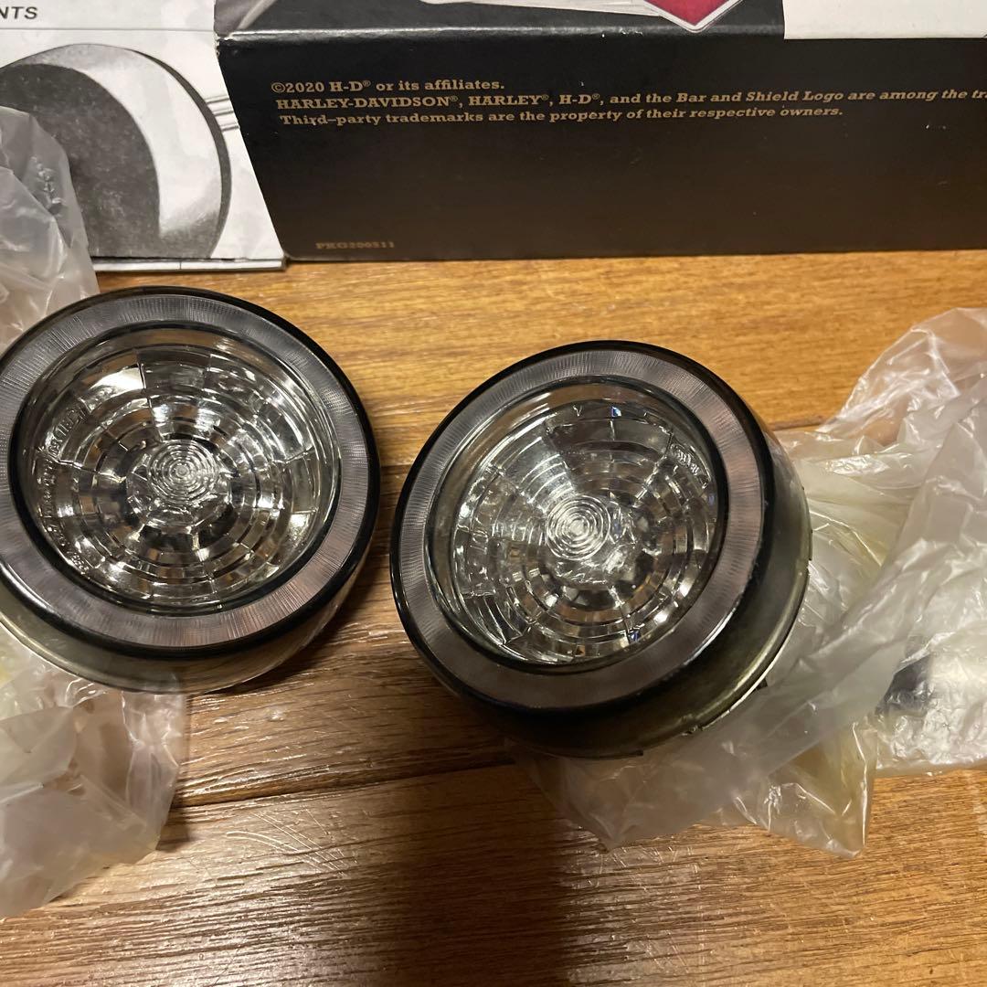 Harley-Davidson LED フロントターンシグナルインサート 2個