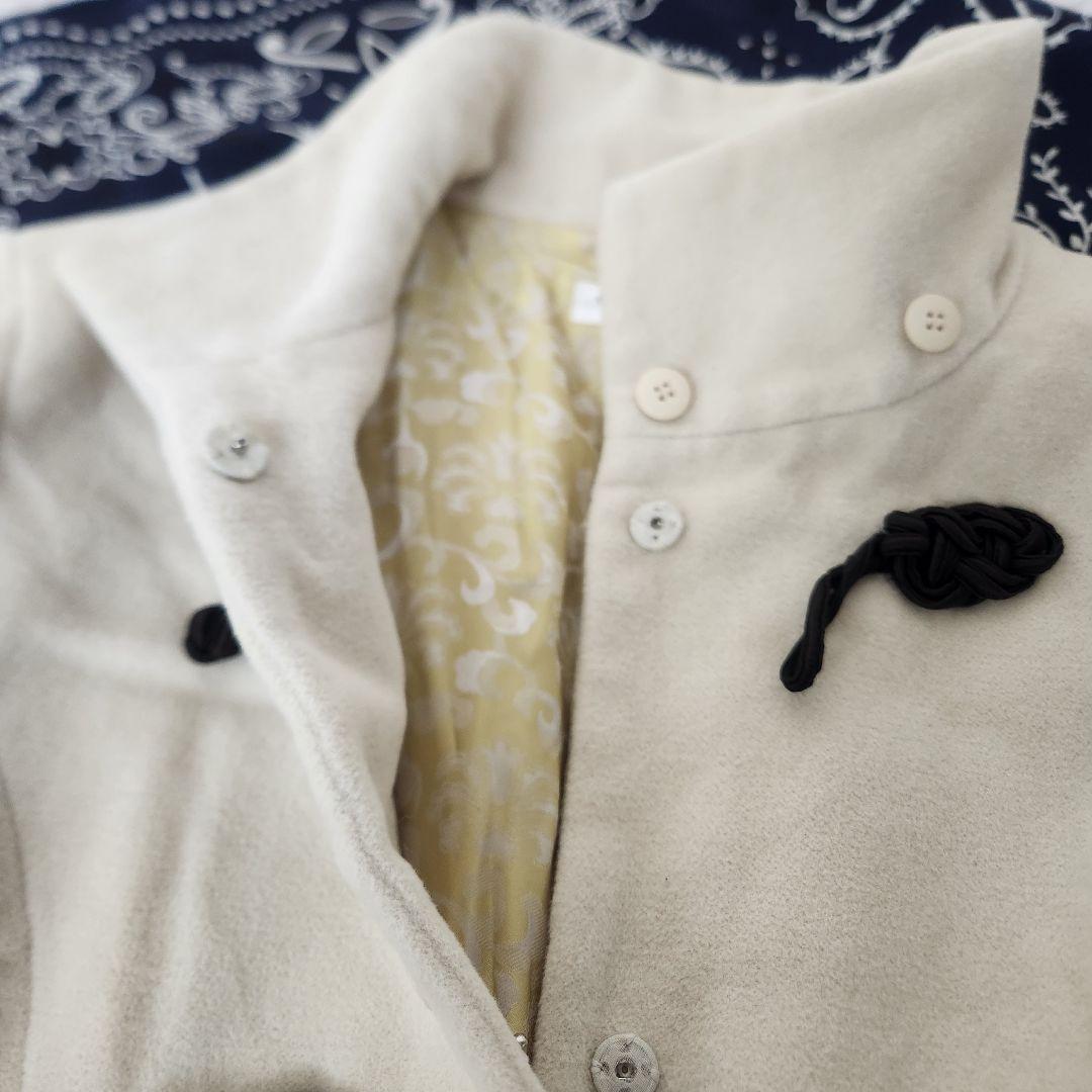 アンゴラ混★VIVIENNE TAM　ヴィヴィアンタム　チャイナボタン　コート