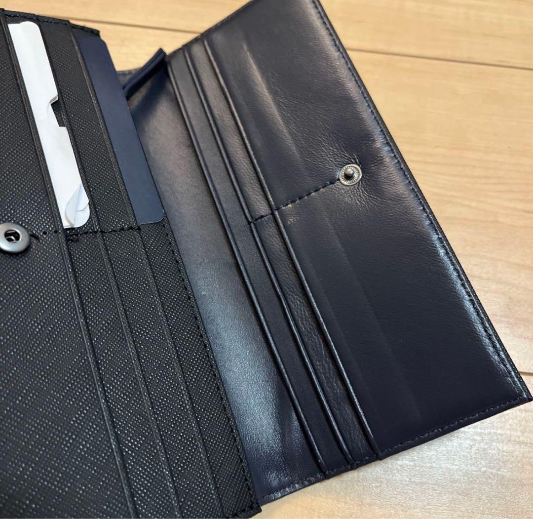   メンズ　長財布　ブラック