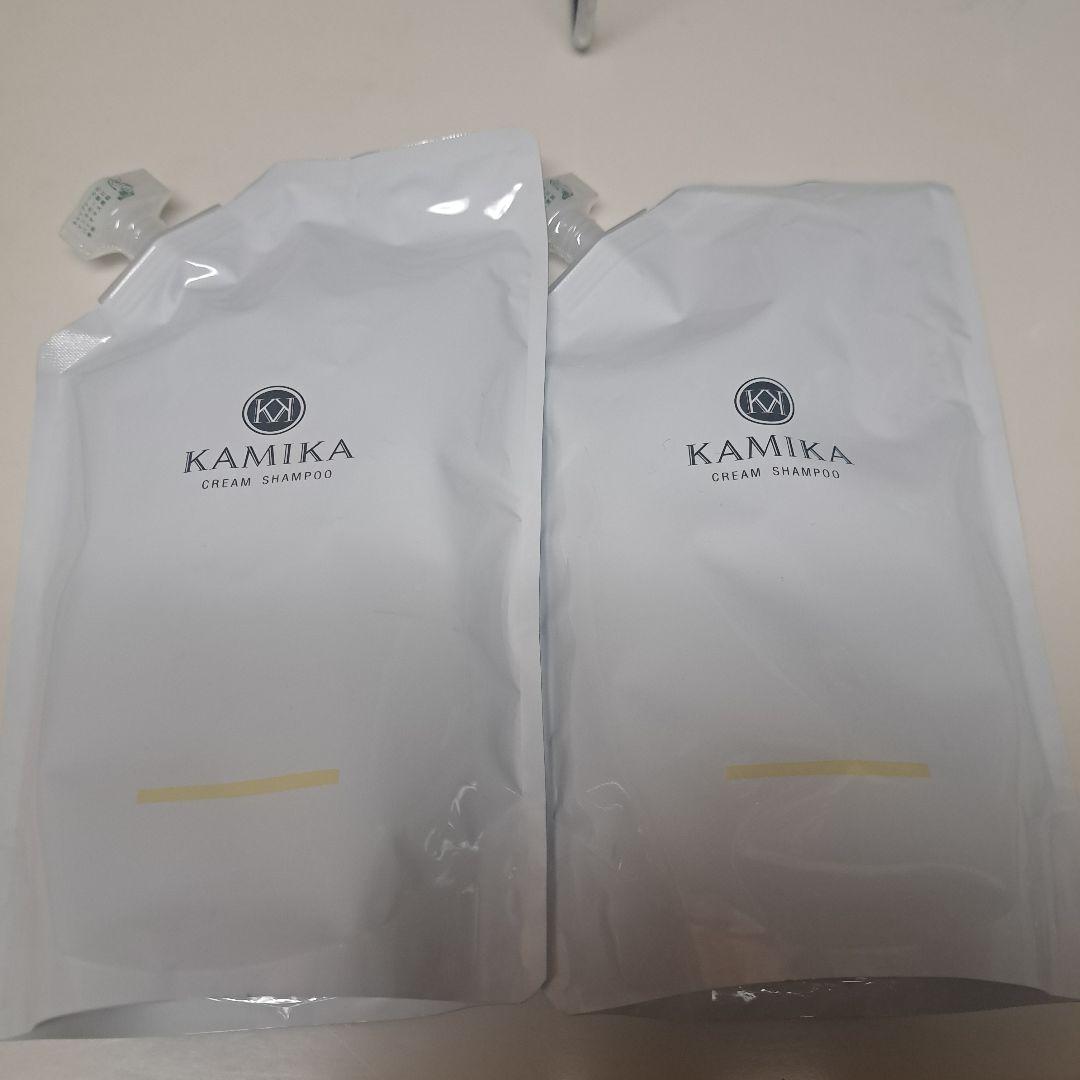 KAMIKA クリームシャンプー詰替600gベルガモットジャスミン