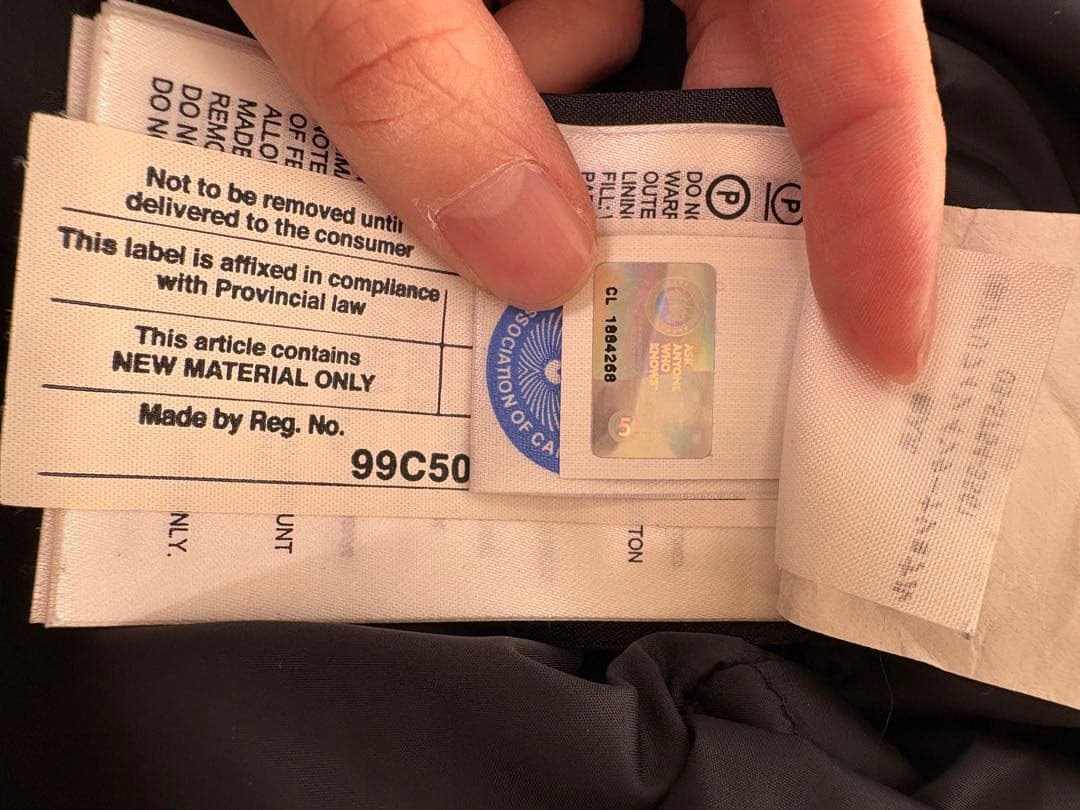 カナダグース ブロンテ ブラックSサイズ