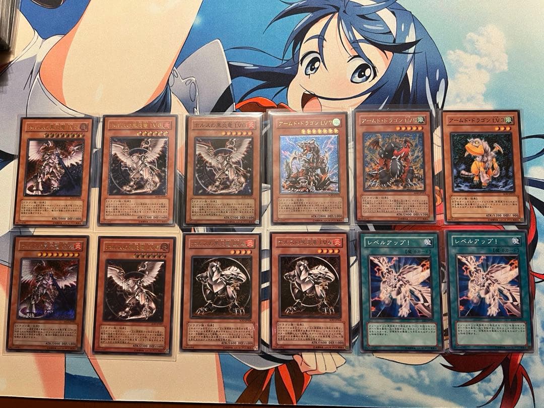 遊戯王　ホルスの黒炎竜レリーフ他12枚セット