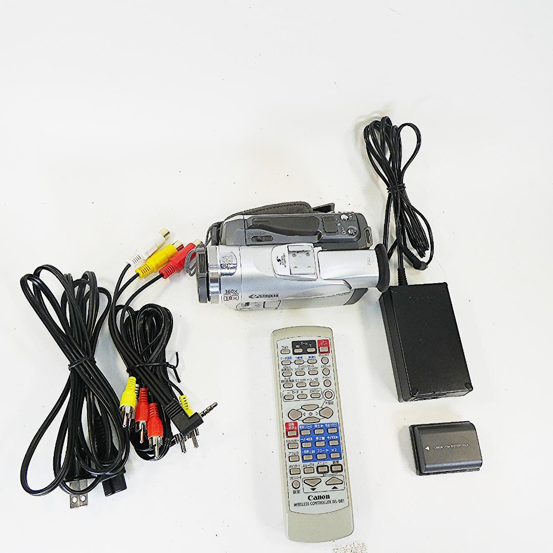 動作良好 キャノン DM-FV M100 MiniDVビデオカメラDVD化に最適