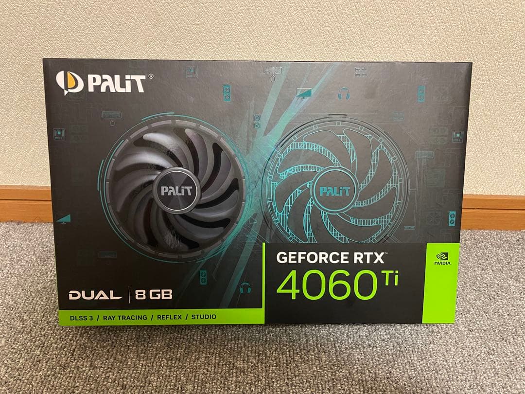 【値下げ】PALIT GeForce RTX 4060 Ti 8GB
