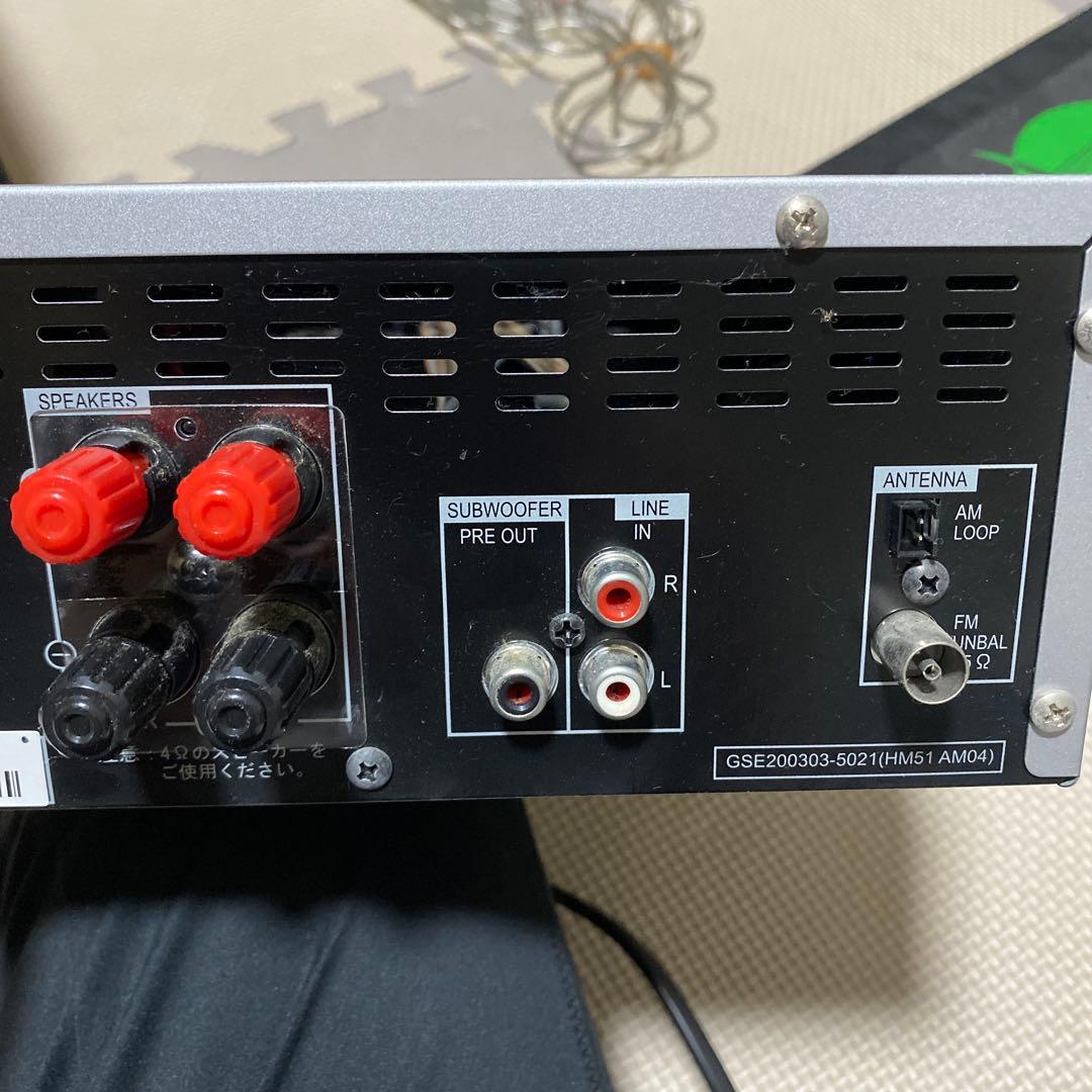 PIONEER X-HM51-S S-HM51セット CDミニコンポ