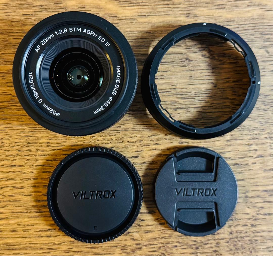 【未使用】VILTROX AF 20mm f/2.8 FE