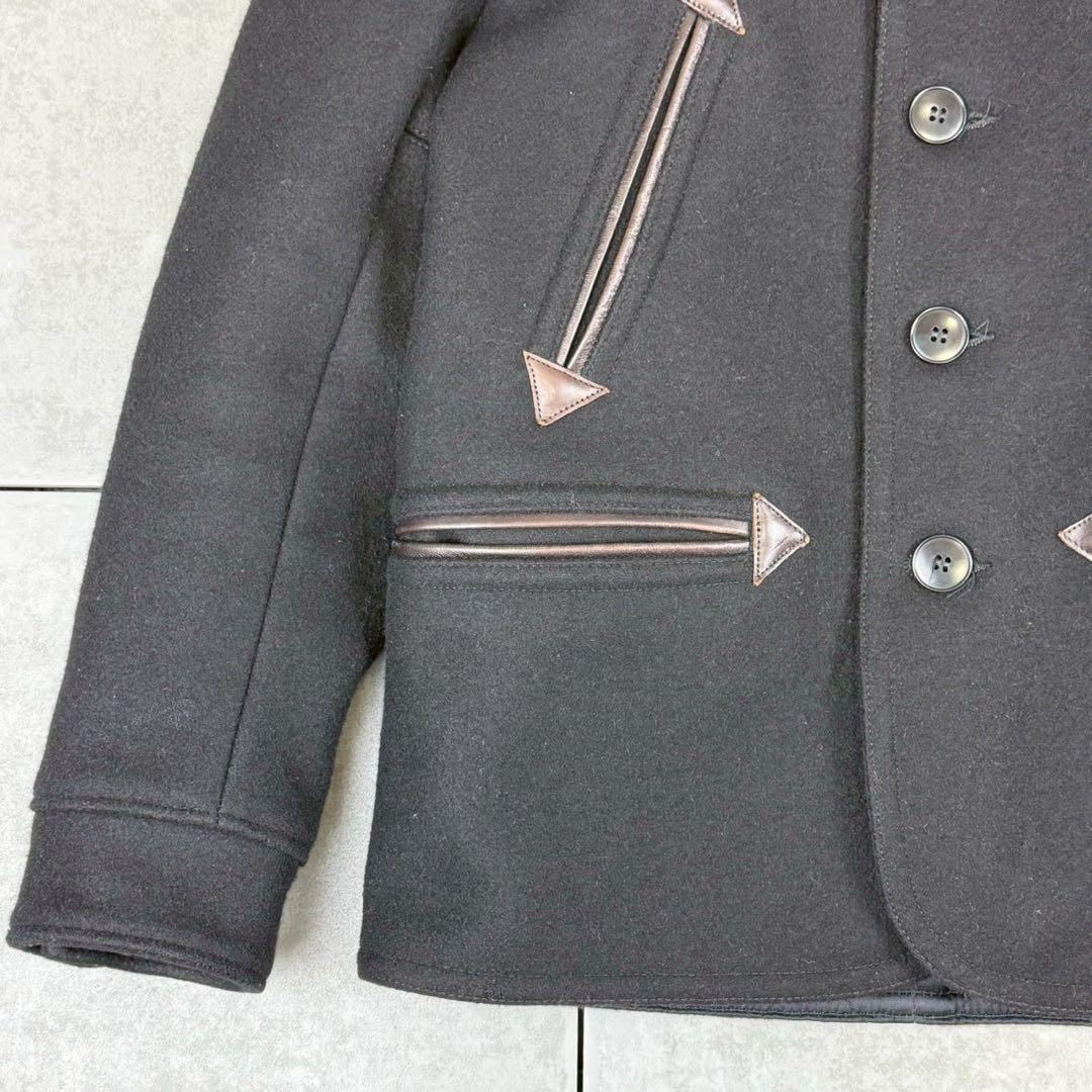 希少 美品 gold 東洋エンタープライズ ムートンボア ウール 馬革