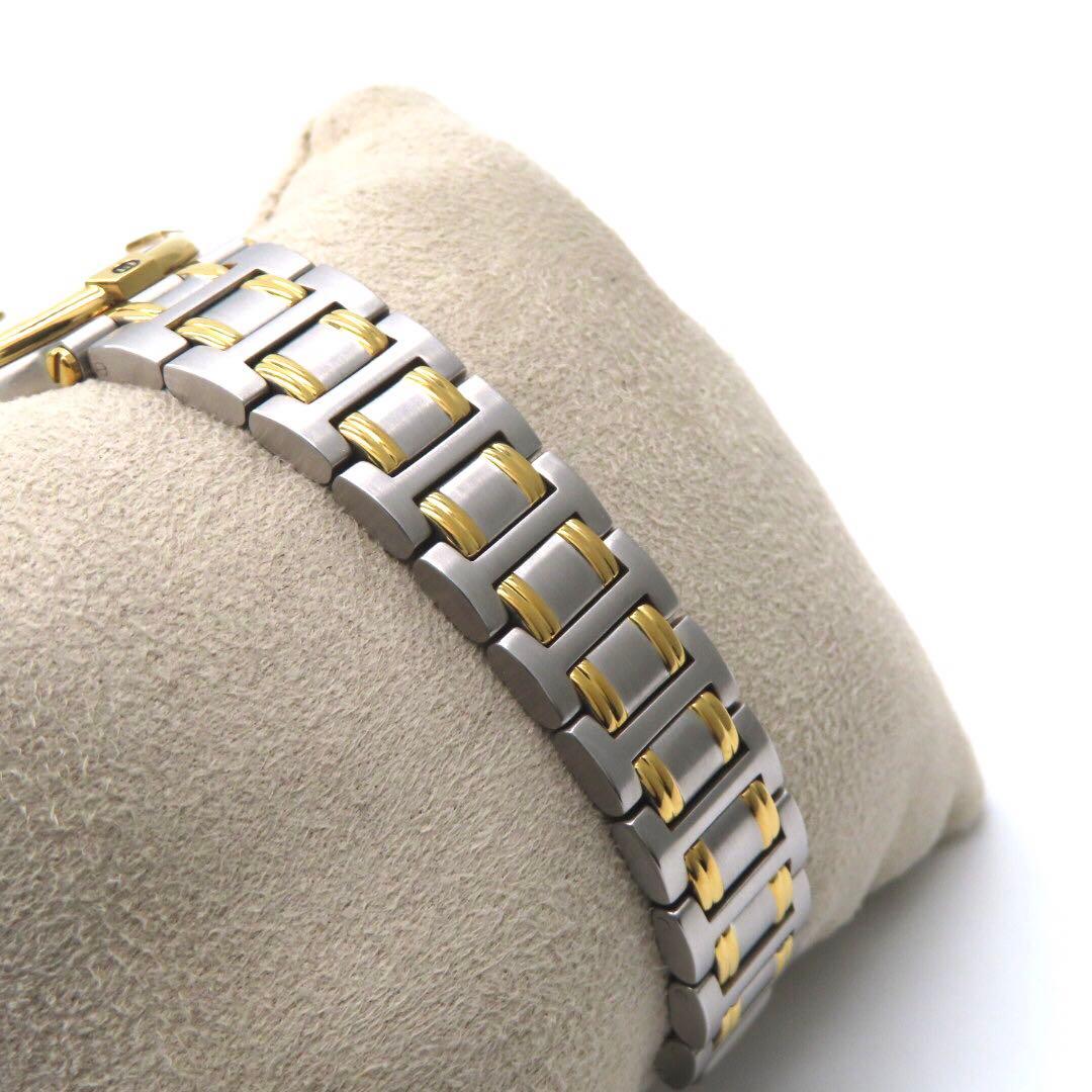 ☆極美品 9000L GUCCI グッチ 時計 コンビ ブラック レディース