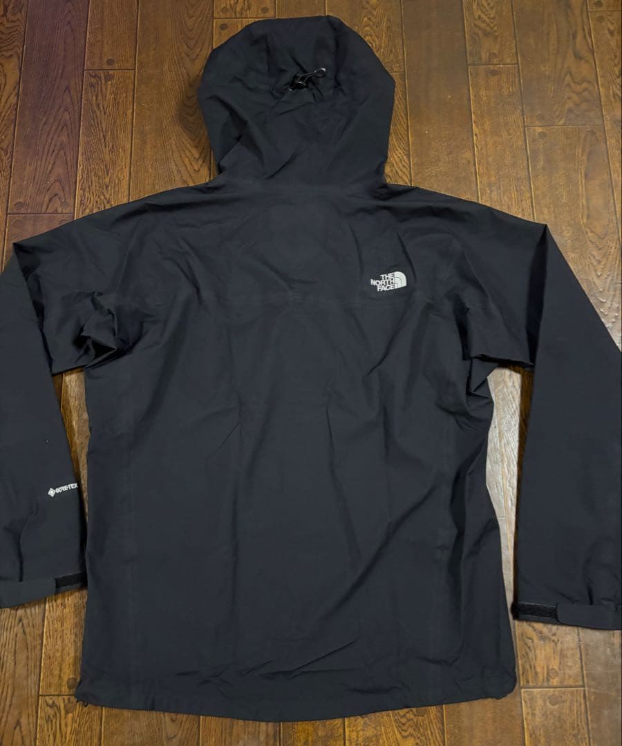 坐*門様 【美品】ノースフェイス クライムライトジャケット xl ブラック 刺繍