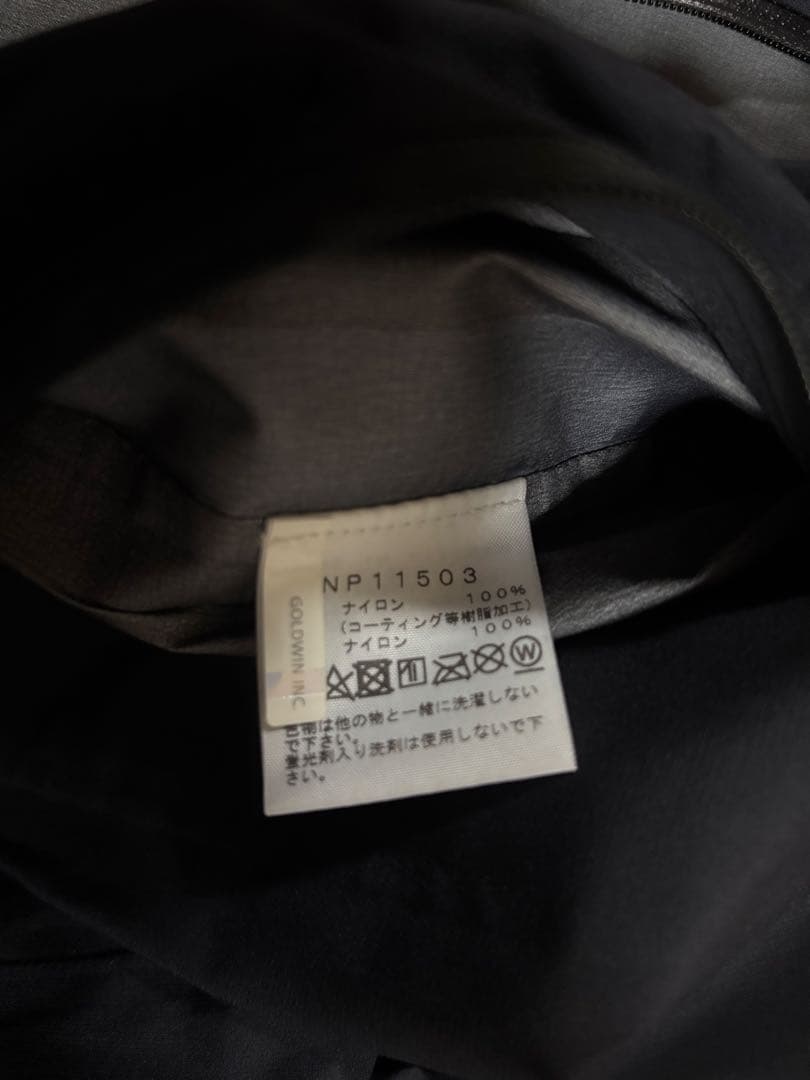 坐*門様 【美品】ノースフェイス クライムライトジャケット xl ブラック 刺繍