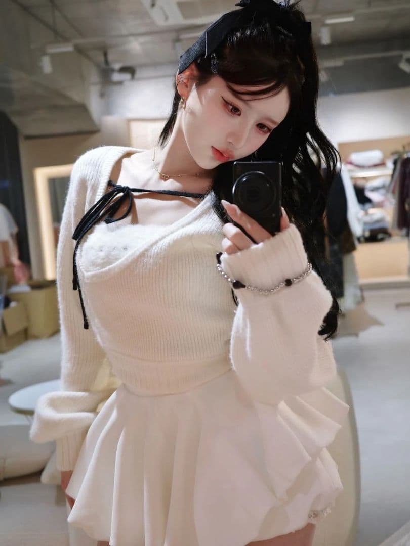 Darich ダーリッチ アシメレイヤードニットトップス 新品♡