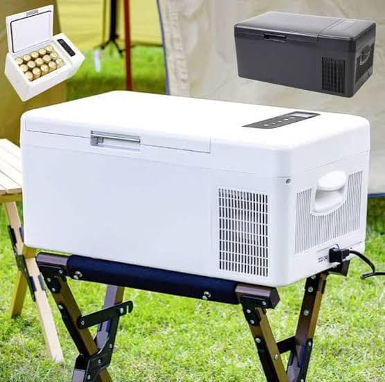 車載冷蔵庫 ポータブル冷凍庫 ブラック　15L