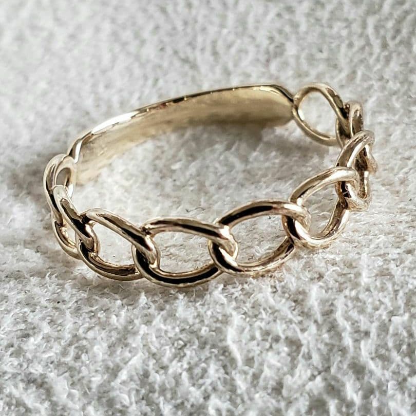 チェーンモチーフ♡9号【ジュエルクローゼット】K10 チェーン☆アガット 好きも