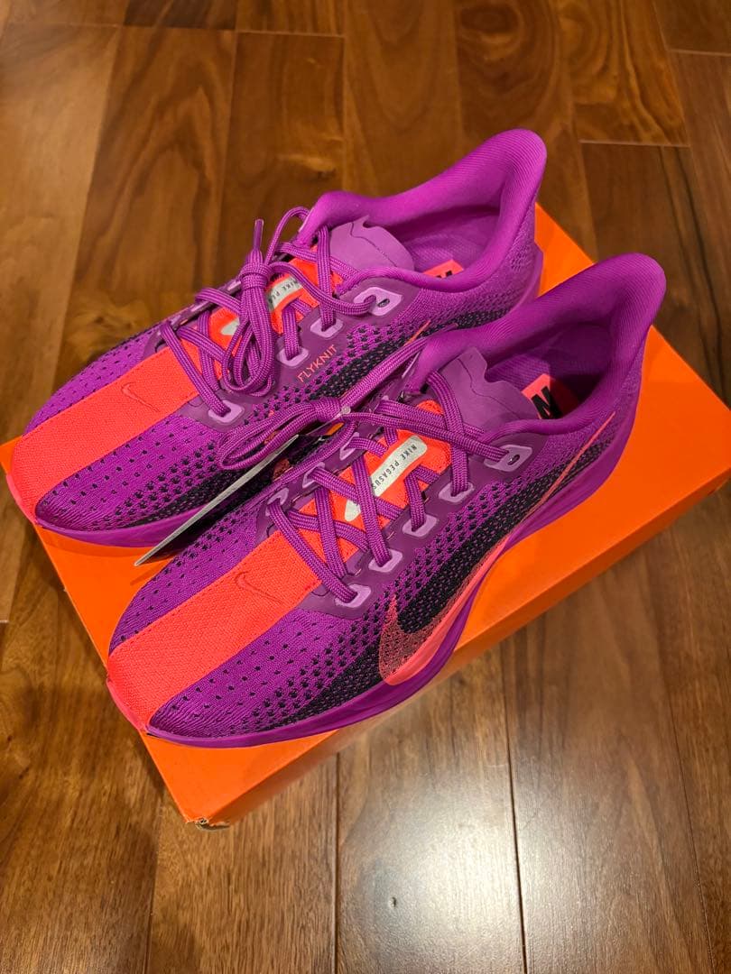 【新品未使用】ナイキ　ペガサスプラス　25.5cm パープル　紫